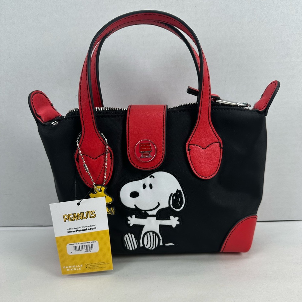 Danielle Nicole Peanuts Snoopy & Woodstock Mini Satchel
- BoxLunch Exclusive - Picture 5 of 6
